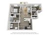 Apartment Style- 1 Bedroom 1 Bathroom with Den